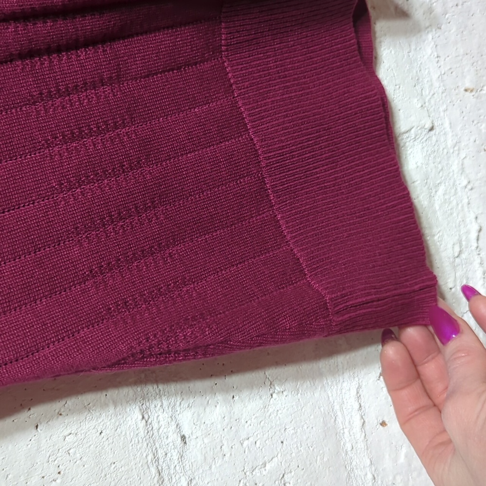 Pink Knit Sweater Top - Picture 5 of 7